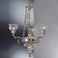  Nervilamp 573/3+2 Antique Silver + Clear