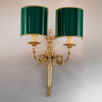  Nervilamp A 21 Gold French + Green Shade